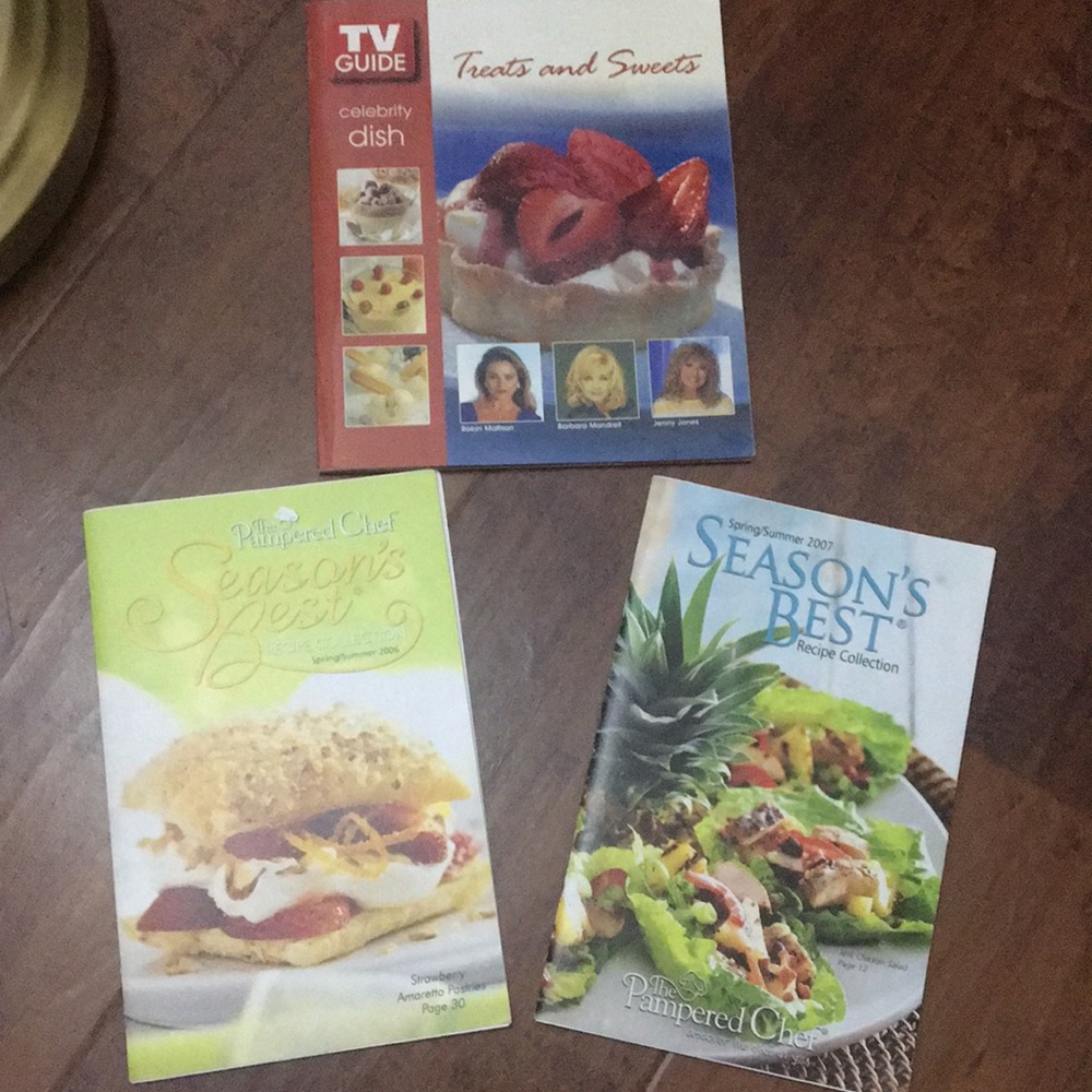 Mini recipe collection books